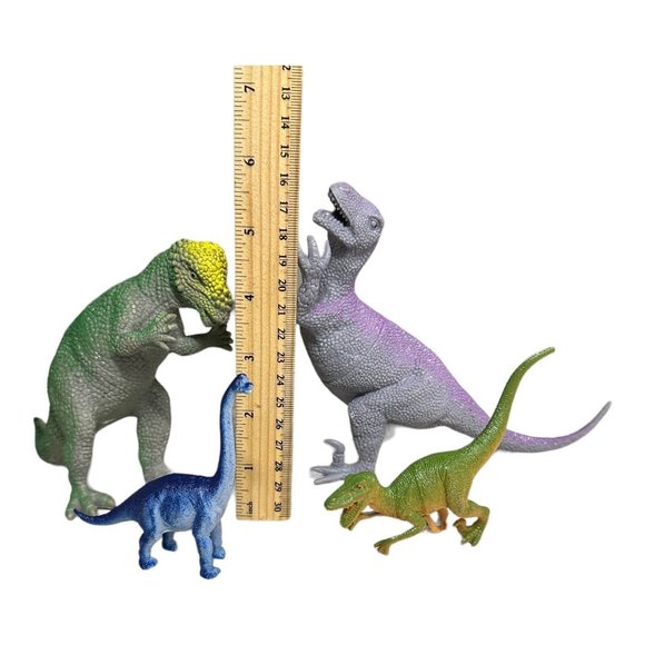 12 Dinosaur Figurines‎ Realistic Prehistoric Cake Topper Plastic Various Sizes - Picture 5 of 10